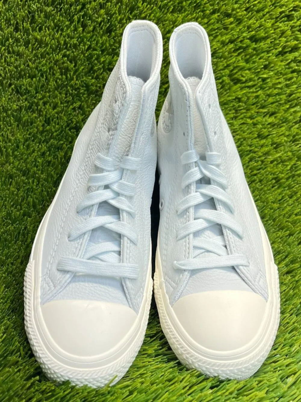 Converse Chuck Taylor All Star Hi Womens Size 6.5 Blue Athletic Shoes Sneakers - Picture 5 of 10
